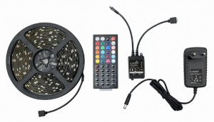 RGB LED traka + daljinski, gembird LED-S-RGB500-01, 5M