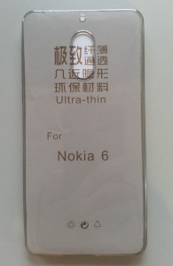 Silikonska maska leđa Nokia 6 dim providna