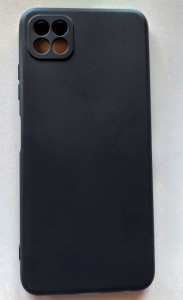 TPU maska Pudding za SM-A225F, Galaxy A22 5G (6.6") crna