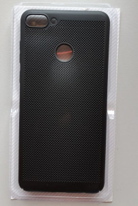 TPU/PC BREATH maska za Huawei Y9 2018, crna