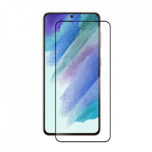 Zaštitno staklo Tempered Glass 5D FULL GLUE za SAMSUNG SM- S906B, Galaxy S22 Plus 2022 (6.6") ravno, crni rub