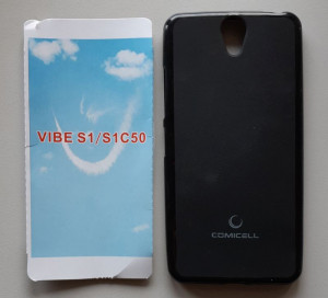 TPU maska PUDDING za Lenovo Vibe S1 (5.0") 2015, crna
