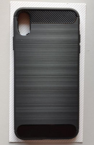 Maska BRUSHED za iPhone XS MAX (6.5") 2018, crna