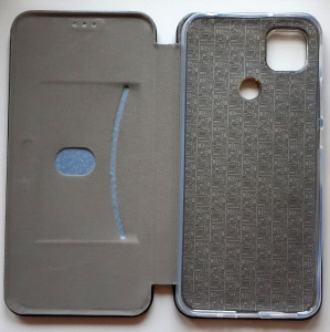 Preklopna futrola FLIP LEATHER za Xiaomi Redmi 9C 2020 (6.53") providna