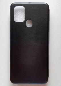 Preklopna futrola LEATHER za Samsung Galaxy SM-A217F, Galaxy A21s 2020 (6.5") crna
