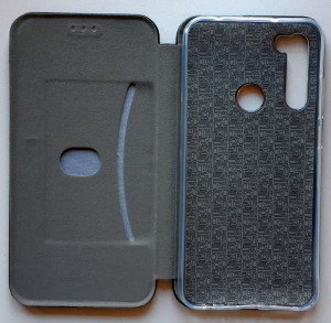 Preklopna futrola LEATHER za Xiaomi REDMI Note 8 2019 (6.3") crna