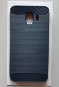 TPU Brushed maska za SM-J400F Galaxy J4 2018, tamno plava
