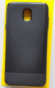 TPU CARBON maska za Samsung Galaxy SM-J737, Galaxy J7 2018 (5.5") crna