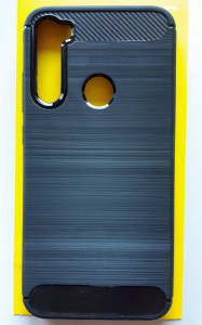 TPU maska BRUSHED za Xiaomi REDMI Note 8 2019 (6.3") crna