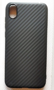 TPU maska CARBON za Huawei Y5 2019, Honor 8S, AMN-LX9 (5.71") crna
