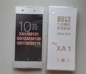 TPU maska ultra tanka 0.3mm ZA XPERIA XA1 providna