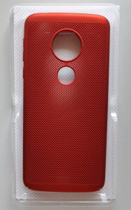 TPU/PC BREATH Za Motorola Moto E5, Moto G6 Play, crvena