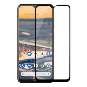 Zaštitno kaljeno staklo 5D Full Glue za Nokia 5.3 2020 (6.55") crni rub