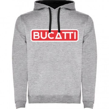 Hanorac Gri - Bucatti + Album gratuit “LUCKY LUCHIANO”