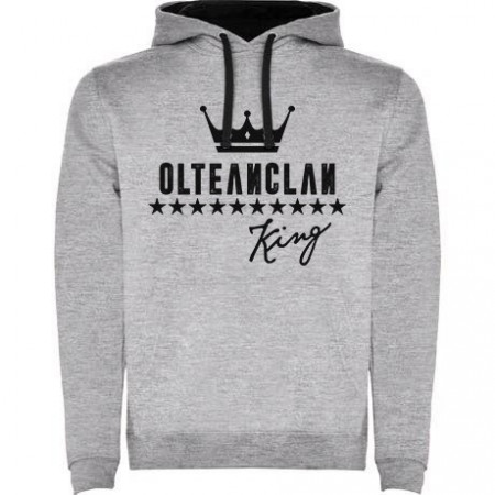 Hanorac Gri - OLTEANCLAN King *LICHIDARI DE STOC*