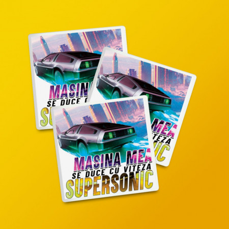 Pack stickere „Supersonic”