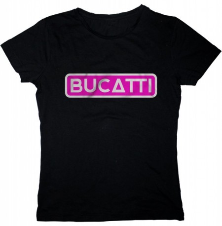 "BUCATTI" Pink - Tricou DAMA + Album gratuit “LUCKY LUCHIANO”