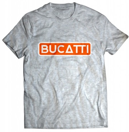 Tricou Bucatti [Orange/grey] + Album gratuit “LUCKY LUCHIANO”