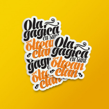 Pack stickere „Ola, gagica”
