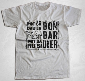 Pot sa fiu si bombardier [tricou] + Album gratuit “LUCKY LUCHIANO”