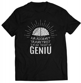 Geniu (Tricou) + Album gratuit “LUCKY LUCHIANO”