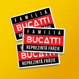Pack stickere „Familia Bucatti”