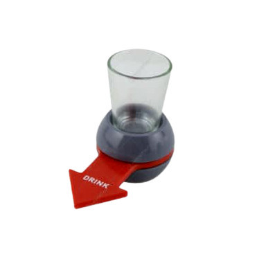 Joc de baut Spin the shot cu pahar 11 CM