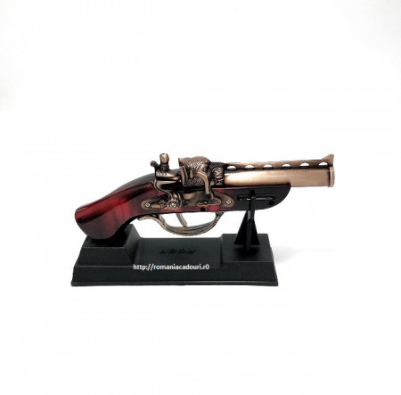 Ornament din metal si lemn – Flinta