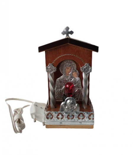 Candela electrica  icoana Maicii Domnului
