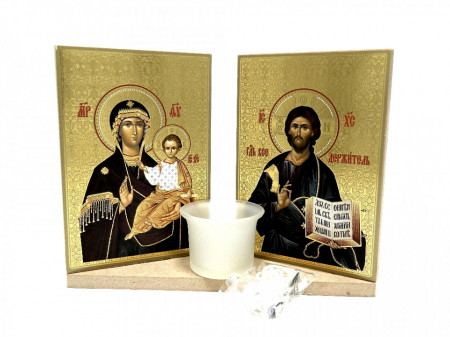 Candela sfintita Maica Domnului si Iisus