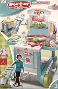 Set medical pentru copii tip valiza