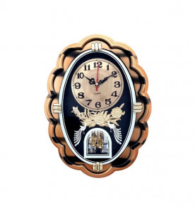 Ceas de perete din plastic cu perpetuum mobile