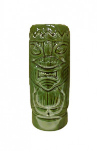 Pahar ceramic TIKI verde