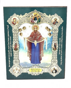 Icoana medalion Braul Maicii Domnului