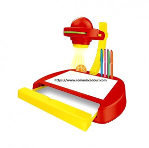 Set creativ pentru desen cu proiector cu accesorii incluse