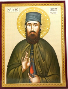Icoana Sfântul Cuvios Efrem Sirul