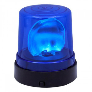 Lampa pentru copii girofar albastru