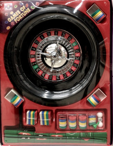 Ruleta joc de casino cu jetoane si zaruri