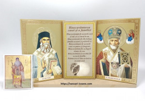 Set icoane binecuvantarea casei cu Sfinti