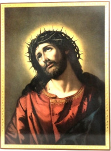 Icoana Iisus Hristos cu coroana de spini