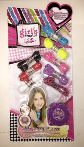 Set creativ bratari cu siret si aparat