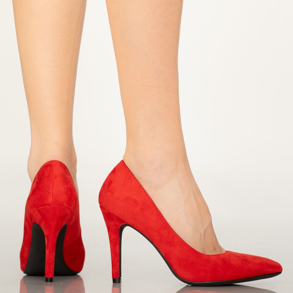 Pantofi dama Ask rosii