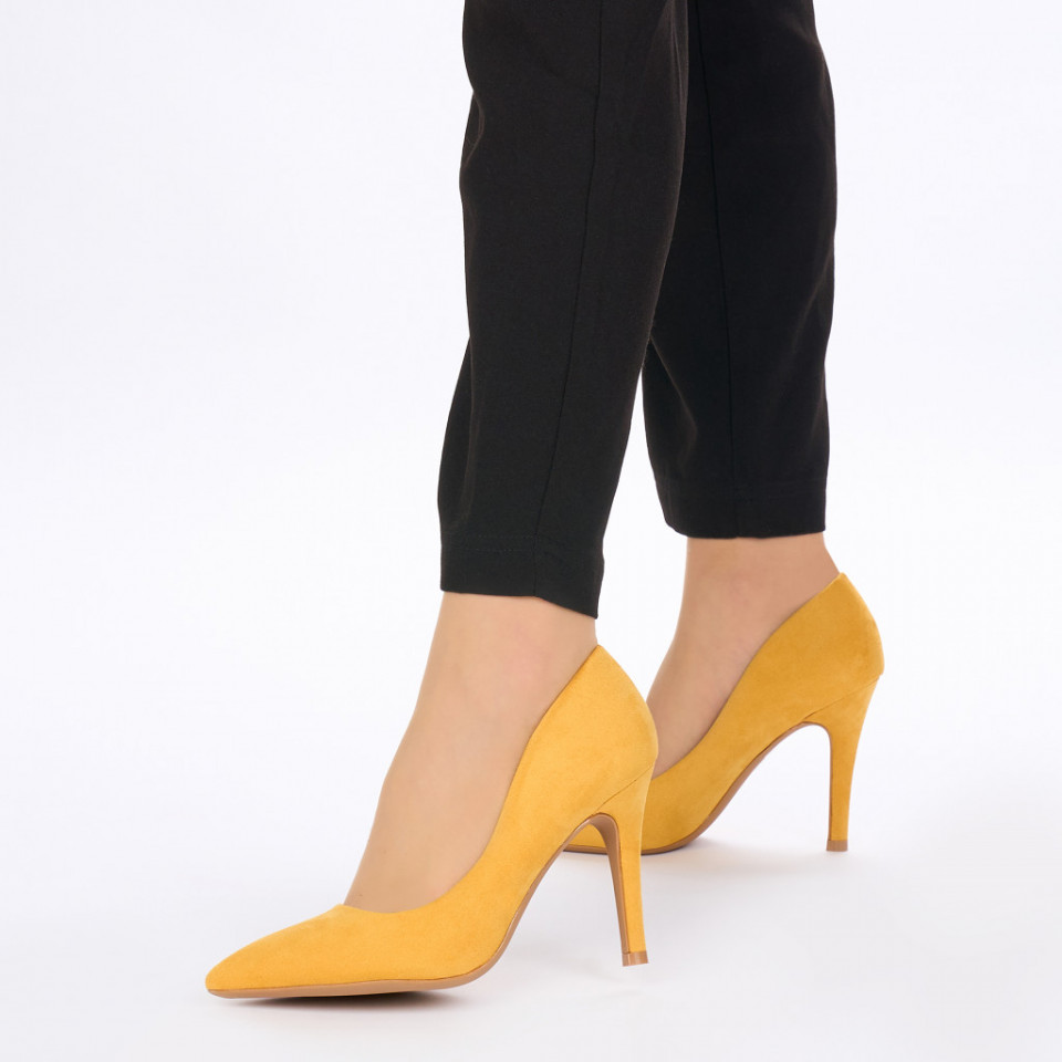 Pantofi Dama EXO Galbeni