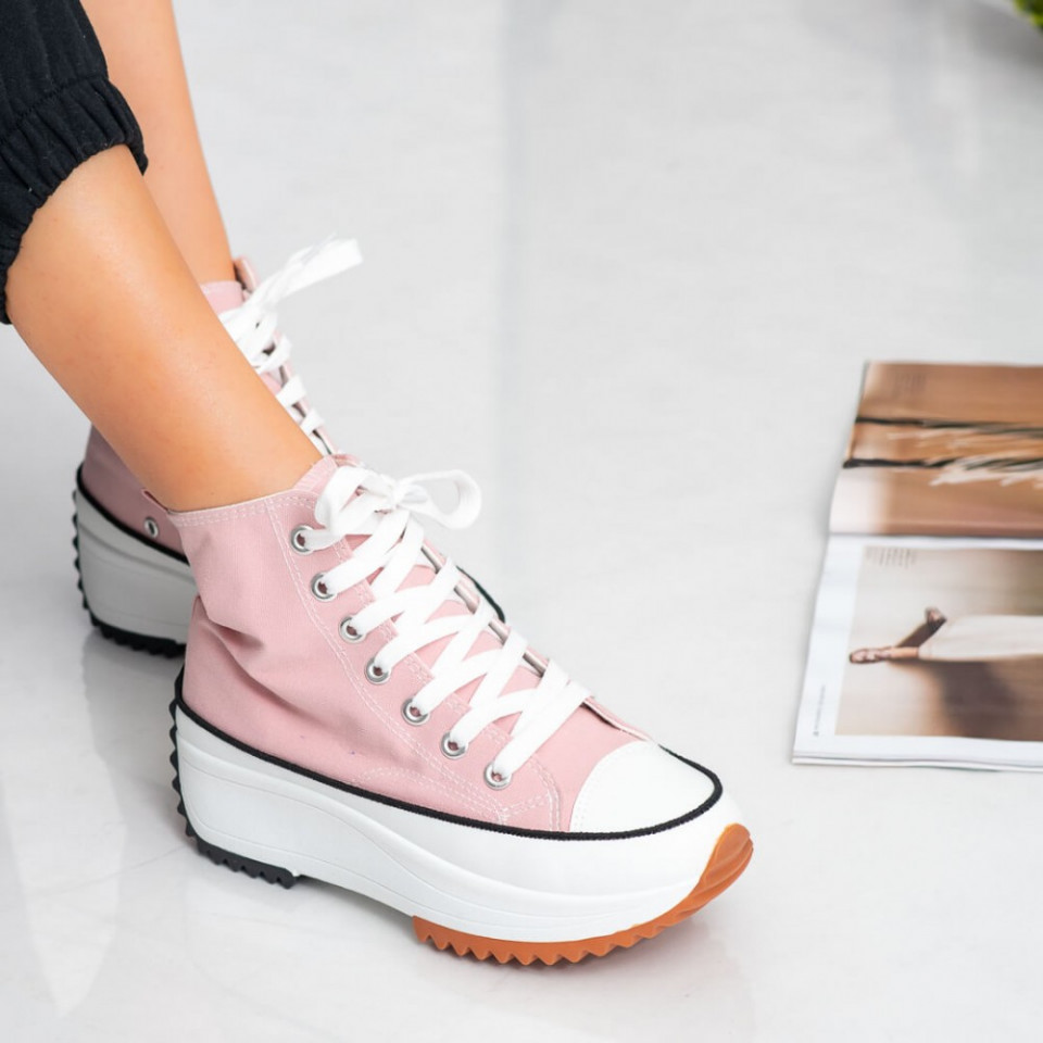 Sneakersi dama Goas roz