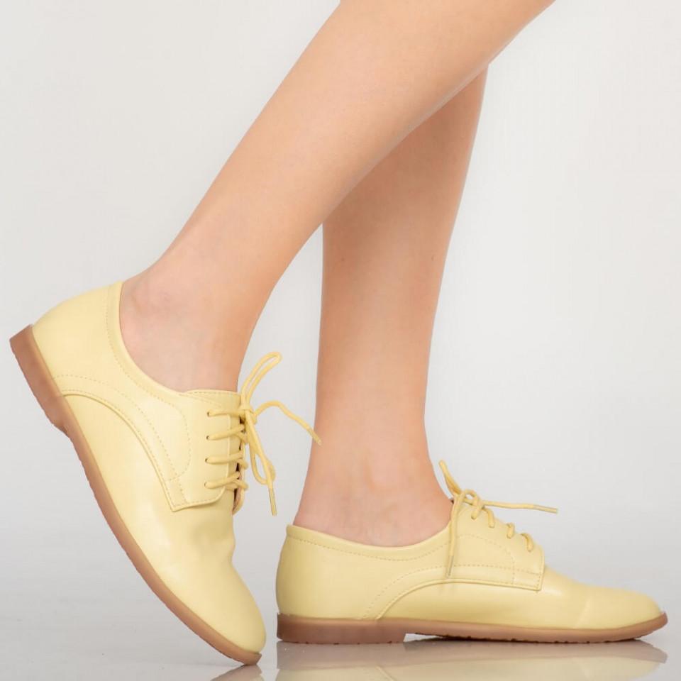 Pantofi casual Burn galbeni