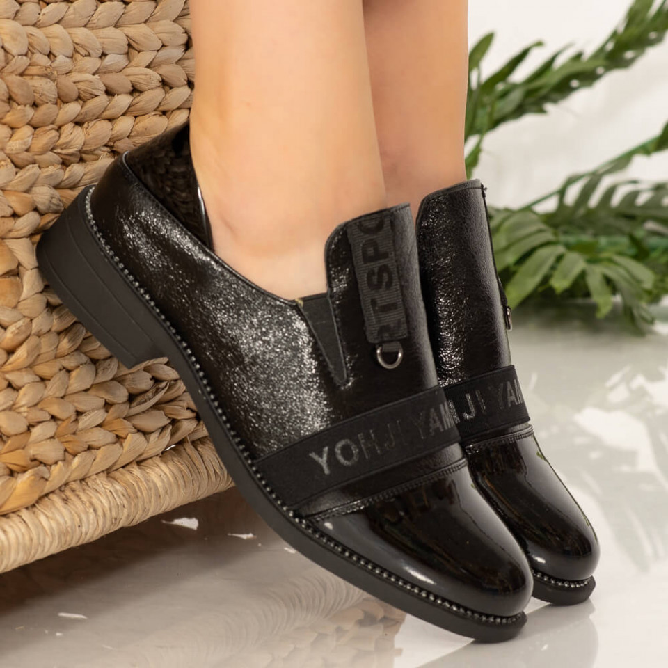 Pantofi dama Boy negri