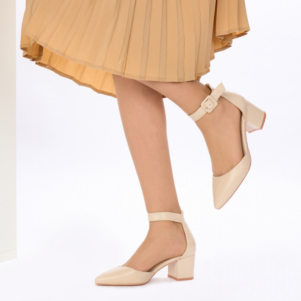 Pantofi Dama POM Bej