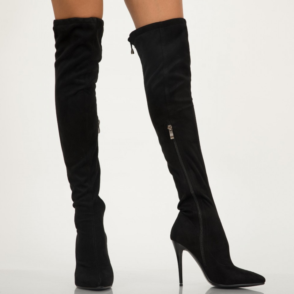 Cizme dama Maxy negre