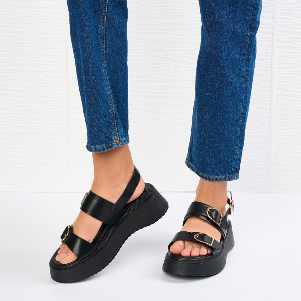 Platforme Dama HAZE Negre