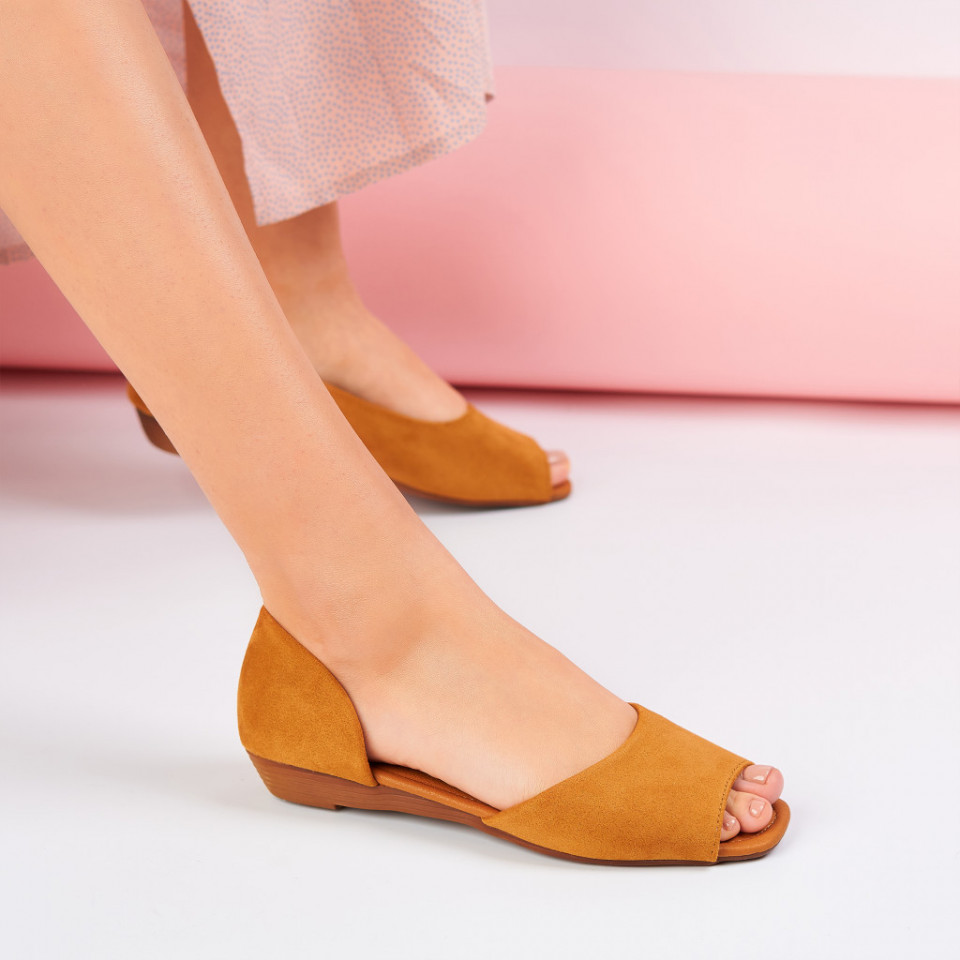 Sandale Dama SIA Camel